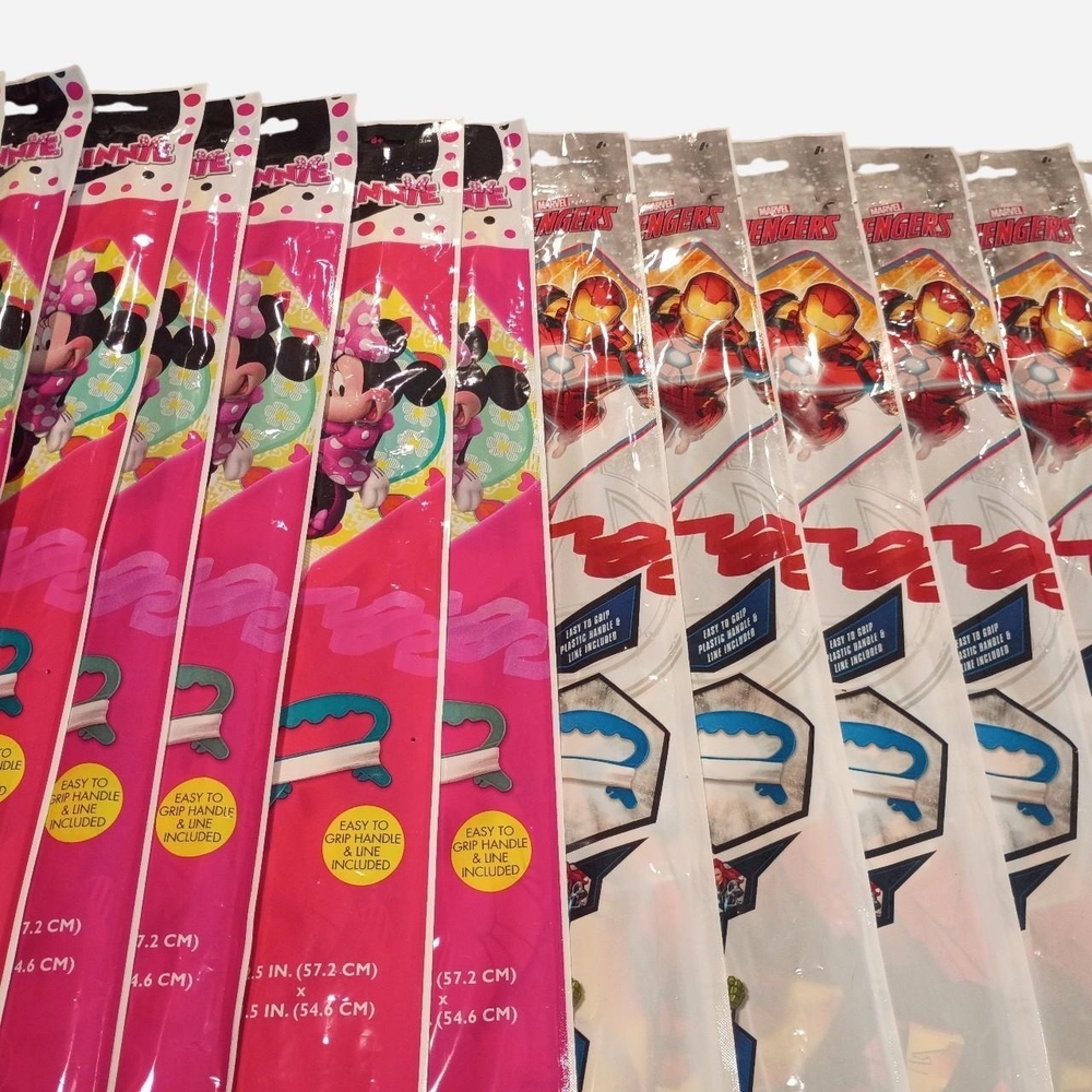 Disney Minnie Mouse & Marvel Kids Pink and White Foam Swords - Party Favor Pack